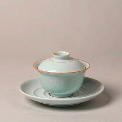 Celadon Gaiwan Tea Cup