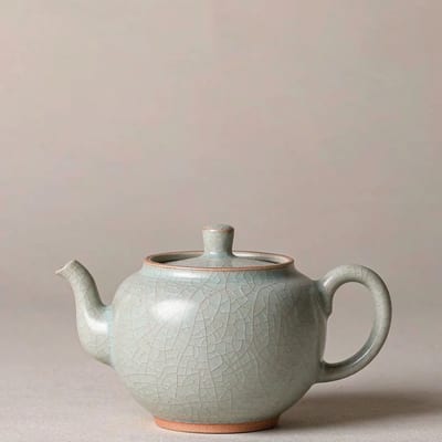 Ru Kiln Sky-Celadon Teapot