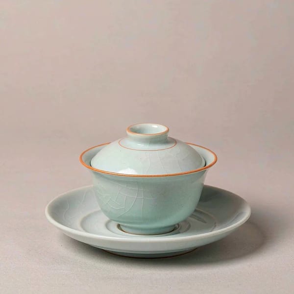 Celadon Gaiwan Tea Cup