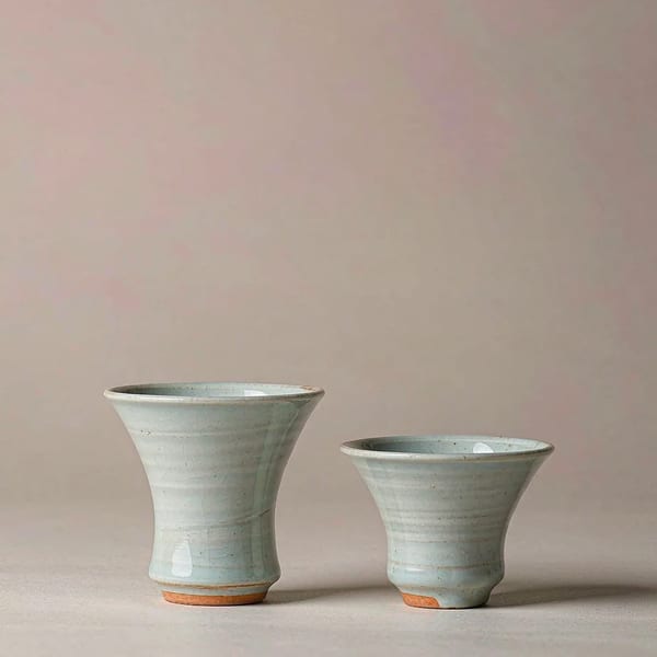Celadon Tasting Cup Pair